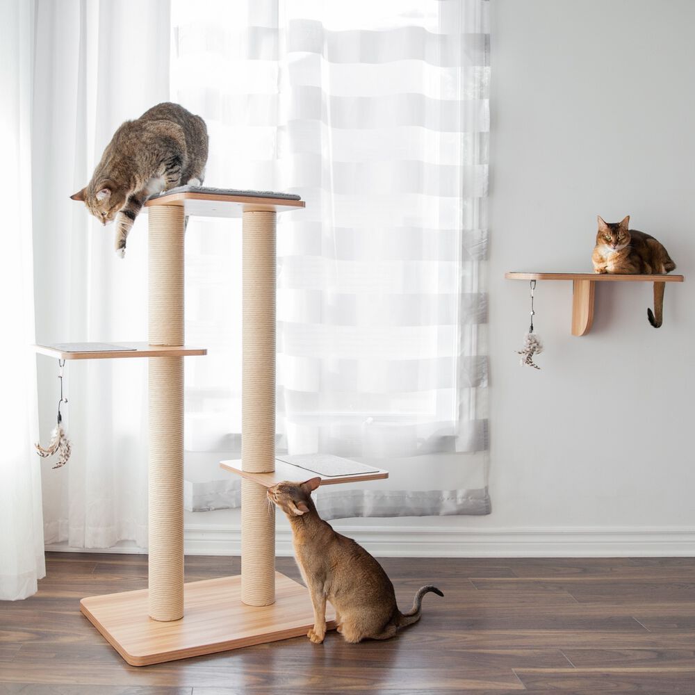 Katt3Evo Plus cat tree BeOneBreed 006,015 BEG Mondou