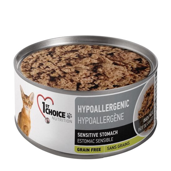 Pâté Hypoallergène au canard pour chats adultes Image NaN