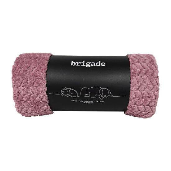 Ultra-soft Jacquard Blanket, Lilac Image NaN