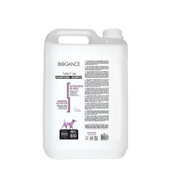 Shedding Activator Shampoo for Dogs & Cats, 5L Image NaN