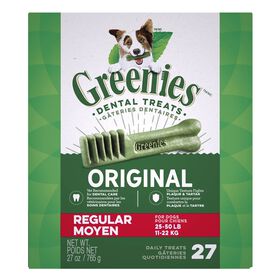 G&acirc;teries dentaires naturelles Original pour chiens, regulier