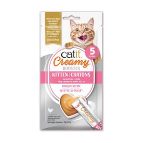 G&acirc;terie &agrave; l&eacute;cher au poulet Creamy Booster pour chatons