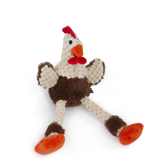 Squeaky toy for small dogs, brown rooster Image NaN