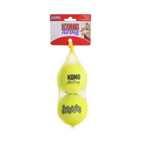 Squeaking tennis balls for dog