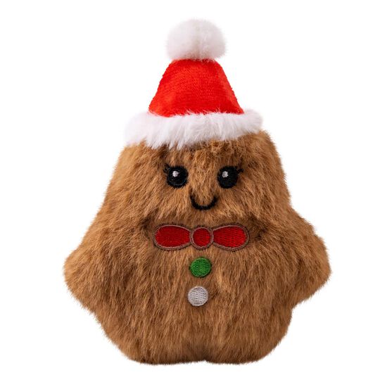 Jouet Holiday Snuzzles Mini Gingerbread pour chiens Image NaN