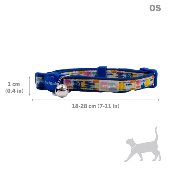Collier en neoprene pour chats, Poissons Image NaN