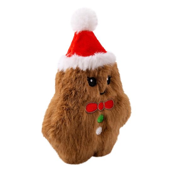 Jouet Holiday Snuzzles Mini Gingerbread pour chiens Image NaN