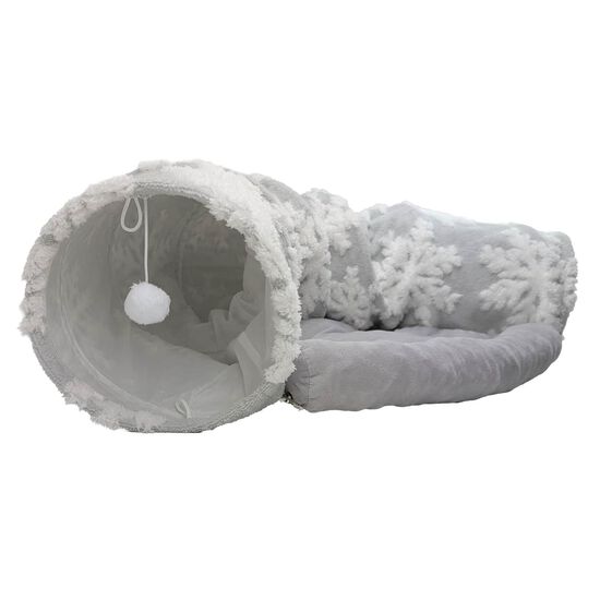Tunnel flocons de neige pour chats Image NaN