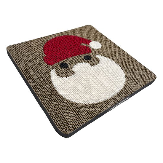 Grattoir carton Père Noël pour chats Image NaN