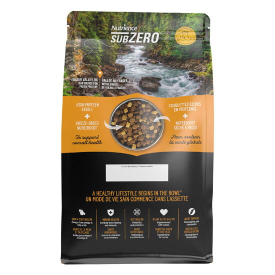 Grain free chicken, turkey and wild-caught fish food for adult dogs, Fraser valley formula Image NaN