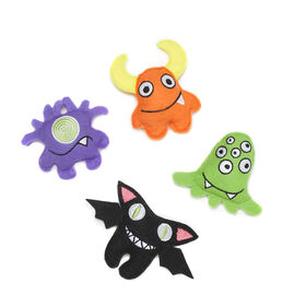 Set of 4 Monster Toy for Cats