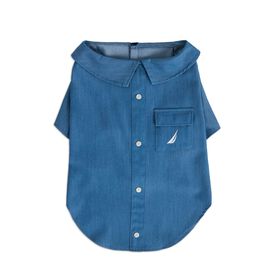 Stretch Denim Shirt for Dogs