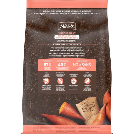 Grain Free Real Salmon and Sweet Potato Dry Food for Adult Dogs Image NaN