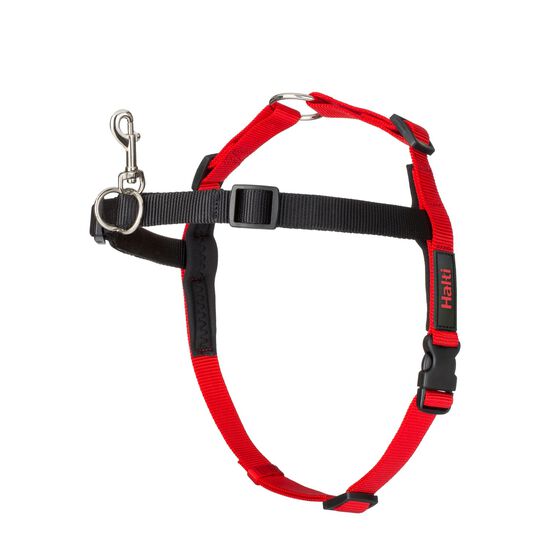 Black and red control harness *Halti* Image NaN