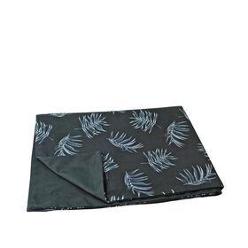 Black Palms Cloud Pillow Cover