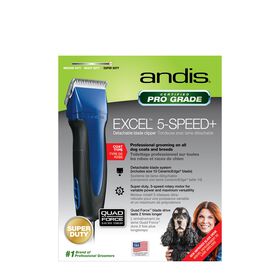 Excel 5-Speed+ professional clipper