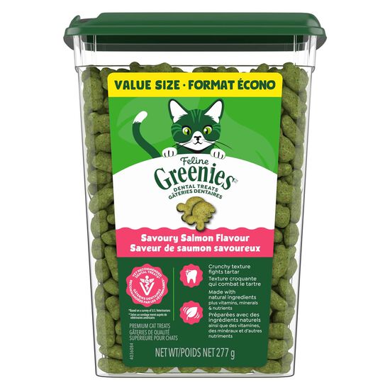 Salmon Complete Dental Treats for Cats, 227 g Image NaN