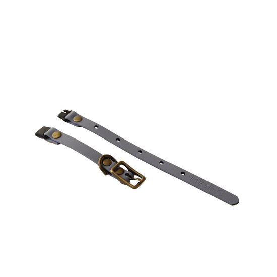 Collier de cuir végane pour chats, bleu Image NaN