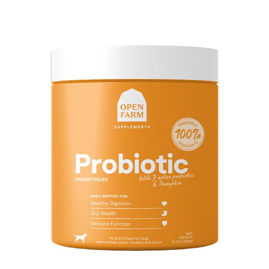 Suppléments à mâcher probiotiques pour chiens Image NaN