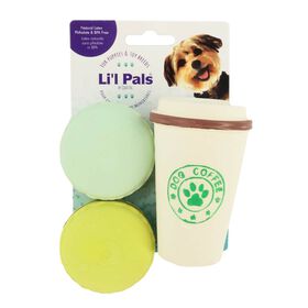 Latex Coffee Toy Trio for Dogs