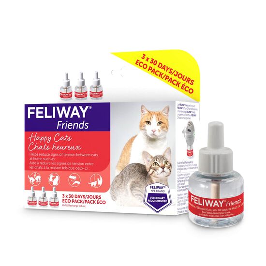 Friends Diffuser refill for cats, 3-pack Image NaN