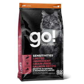Sensitivities Limited Ingredient Grain Free Salmon Recipe for Cats, 5.44 kg
