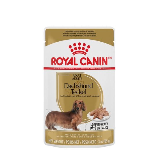 Breed Health Nutrition® Dachshund Loaf In Gravy Pouch Dog Food Image NaN