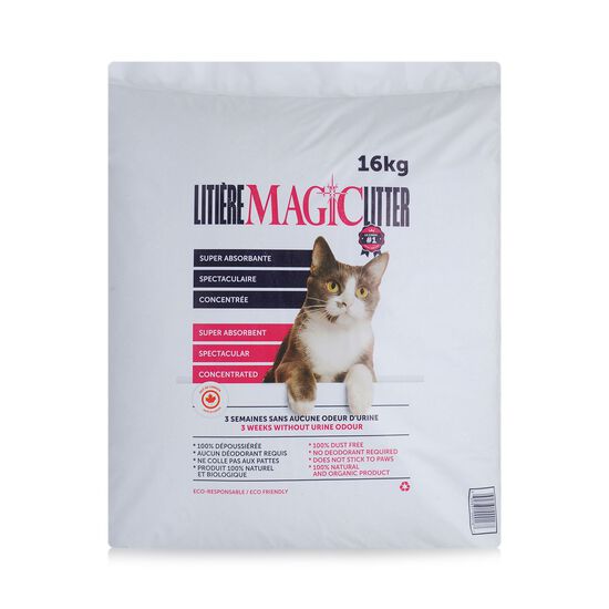 Natural litter for kittens and adult cats, 16kg Image NaN