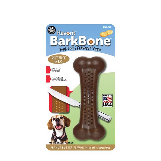 Os en nylon Flavorit Barkbone pour chiens, beurre d'arachide Image NaN