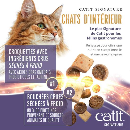 Signature Chicken Freeze-Dried Raw Nutrition for Indoor Cats, 4.5 kg Image NaN