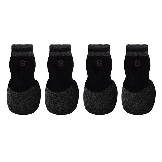 Bottes en tricot avec semelle r&eacute;sistante pour chiens Image NaN