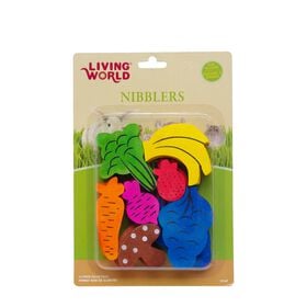 Nibblers wood chews, fruit/veggie mix