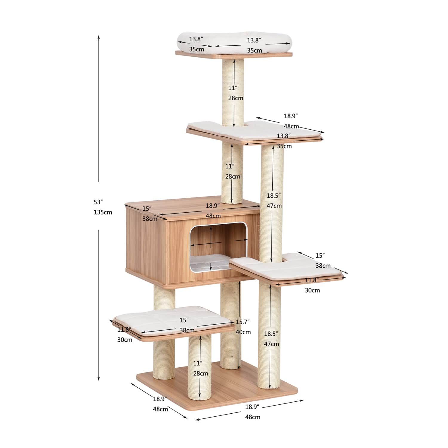 Kaia 6-Level Cat Tree Petpals Group | Mondou