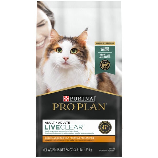LiveClear Chicken and Rice Dry Cat Food, 1.59 kg Image NaN