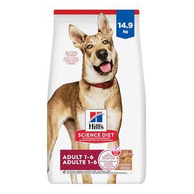 Nourriture s&egrave;che &agrave; la farine d&rsquo;agneau et au riz brun pour chiens adultes, 14,9 kg