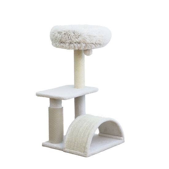 2-level Cat Tree with Built-in Massager and Scratching Post Image NaN