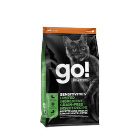 Recette « Sensitivities » avec insecte à ingrédients limités pour chats, 1,36 kg