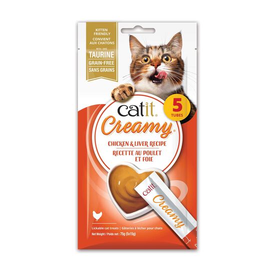 Creamy lickable treats, chicken Image NaN