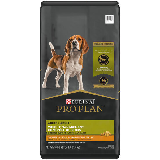 Specialized Weight Management Shredded Blend Chicken and Rice Formula, Dry Dog Food 15.4 kg Image NaN