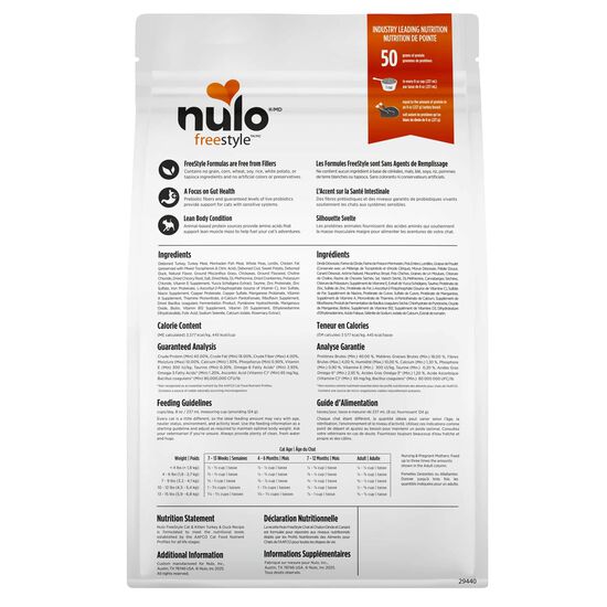 Nourriture s&egrave;che FreeStyle &agrave; la dinde et canard pour chats et chatons, 2,27 kg Image NaN