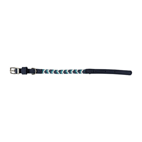 Mini Braided Collar for Dogs, Blue Image NaN