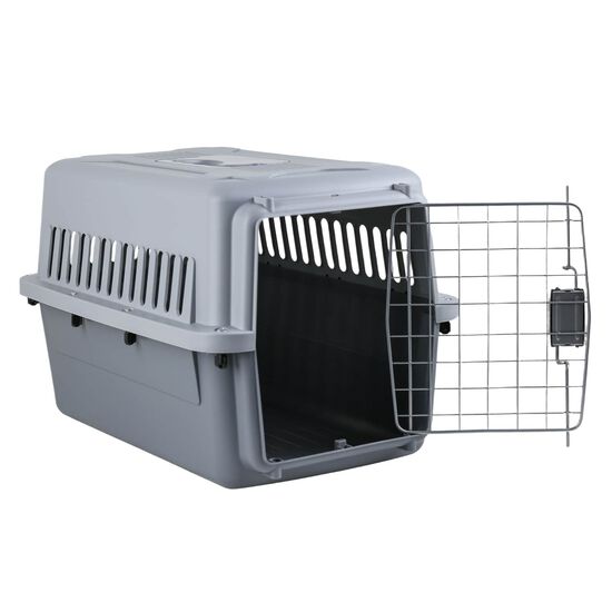 Rigid Pet Carrier Grey, Small Image NaN