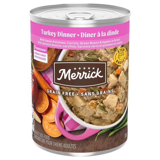 D&icirc;ner &agrave; la dinde sans grains pour chiens Image NaN