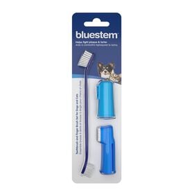 Toothbrush and Finger Brush Set for Dogs and Cats