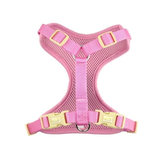 Mesh harness for very small dog, pink Image NaN