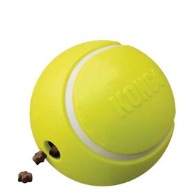 Balle de tennis distributrice de gâteries pour chiens
