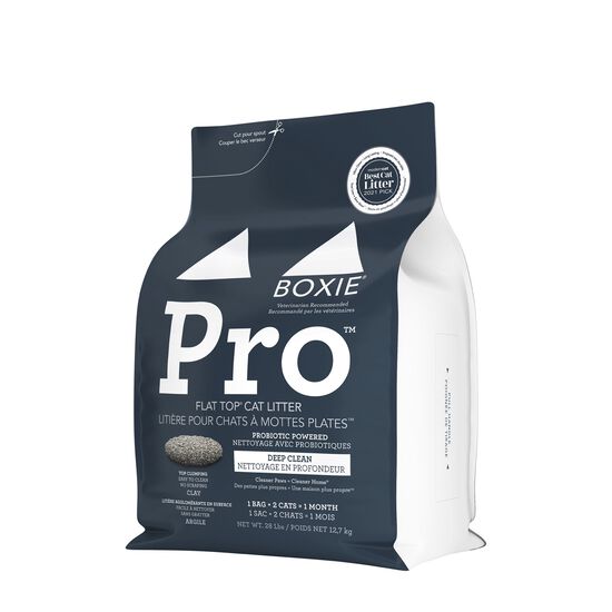 Litière pour chats à mottes plates « Boxie Pro », 12,7 kg Image NaN