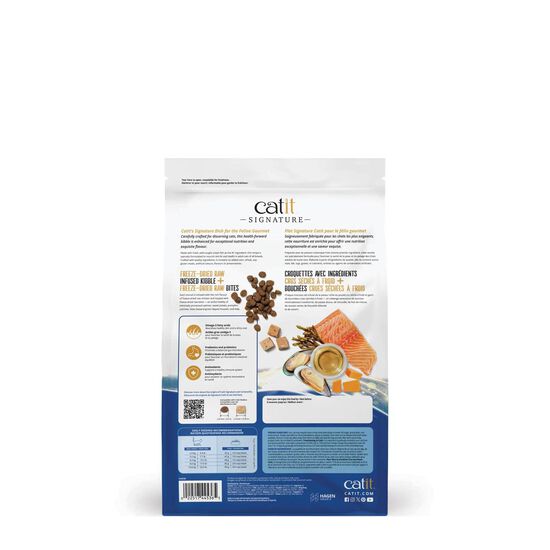 Signature Ocean Fish Freeze-Dried Raw Nutrition Skin & Coat for Adult Cats, 1.8 kg Image NaN