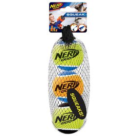 Squeak Tennis Balls, 3 pack