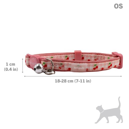 Collier en neoprene pour chats, Cerises Image NaN